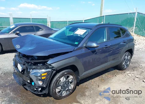 2025 Hyundai Kona Sel from USA, damaged, VIN KM8HBCABXSU308265